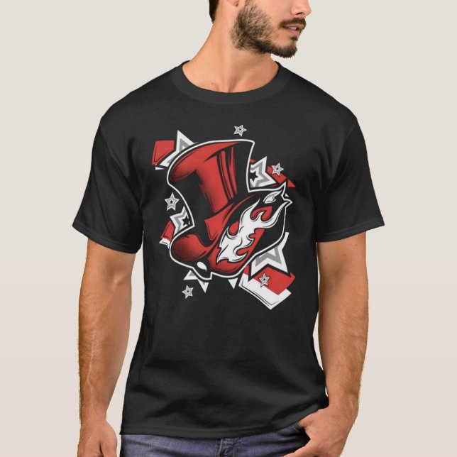 Camiseta Persona 5 Royal The Phantom Thieves Logo Active  (Anverso)