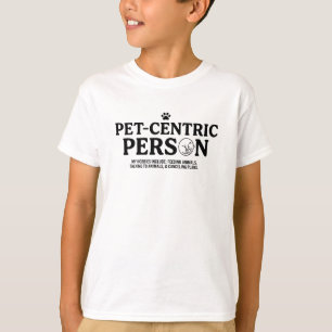 Camiseta Persona centrada en las mascotas