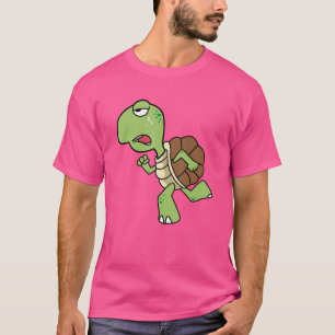 Camiseta Persona competidora de corredor de tortugas