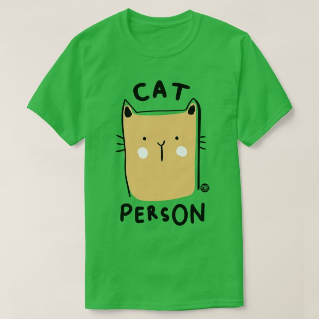 Camiseta persona de gato (Diseño del anverso)