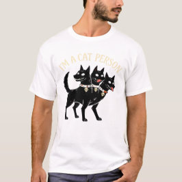 Camiseta Persona de gato para siempre