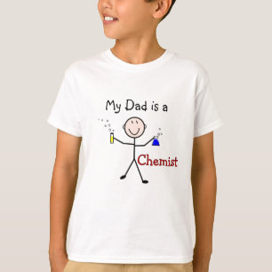 Camiseta Persona del Regalo-Palillo del químico con los