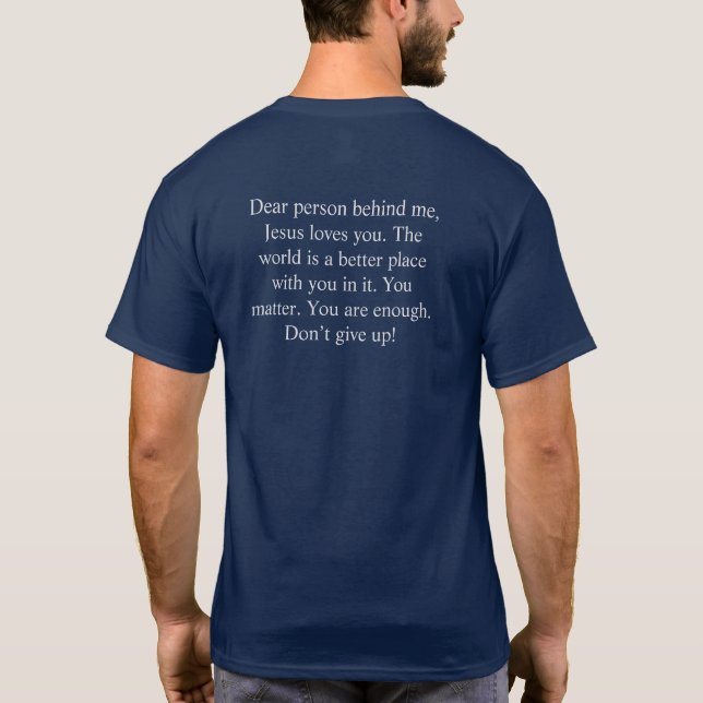 Camiseta Persona Detrás de Mí (Reverso)