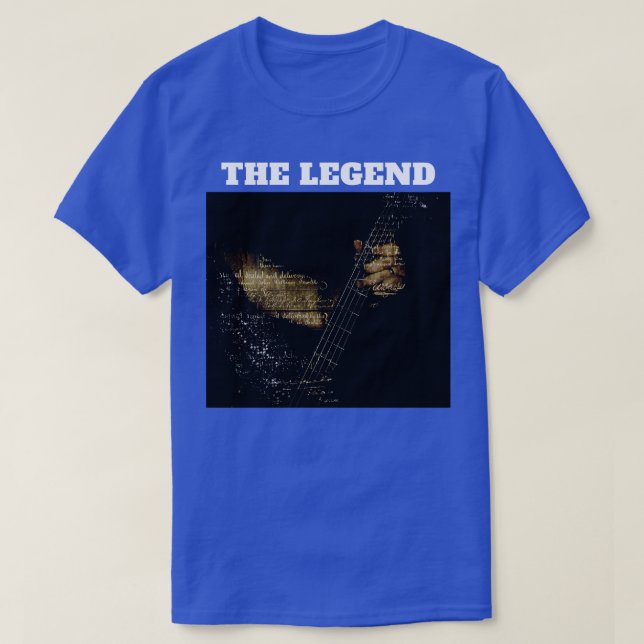 Camiseta Persona mítica La leyenda (Diseño del anverso)