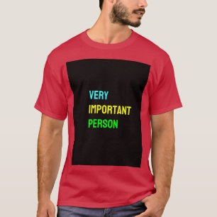 Camiseta persona muy importante Gráfico 1