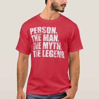 Camiseta Persona Nombre de la familia Persona apellido Pers