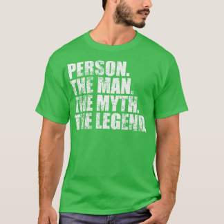 Camiseta Persona Nombre de la familia Persona apellido Pers