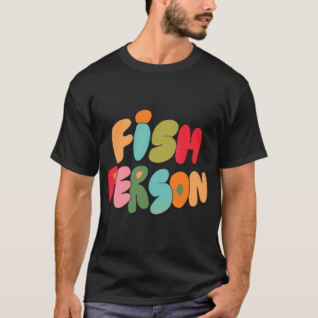 Camiseta Persona Pez (Versión A) (Anverso)