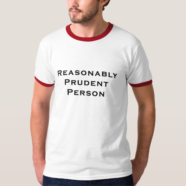 Camiseta Persona prudente razonable (Anverso)