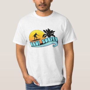 Camiseta Persona que practica surf de Maui