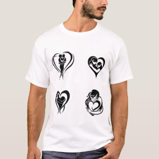 Camiseta Persona sosteniendo un corazón
