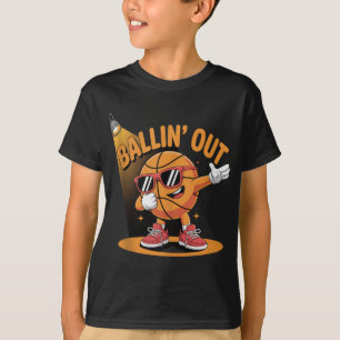 Camiseta Personaje de baloncesto de Guay con estilo Shades