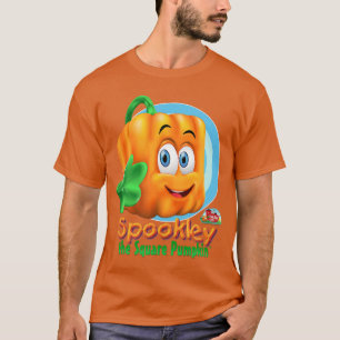 Camiseta Personaje de calabaza Spookleyhe Square Halloween