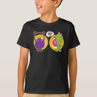 Camiseta Personaje de caricatura de la Cuta Verde de Mr. Pu