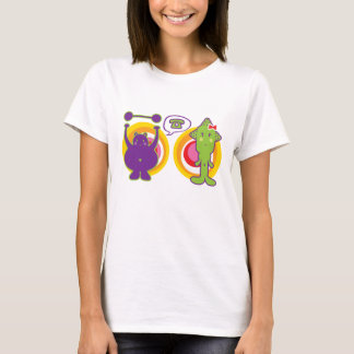 Camiseta Personaje de caricatura de la Cuta Verde de Mr. Pu