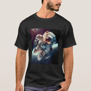 Camiseta Personaje de ciencia ficción astronauta cosmonauta