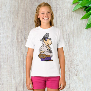 Camiseta Personaje de Cobrador de Facturas Divertido