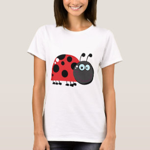 Camiseta Personaje de dibujos animados de la mariquita