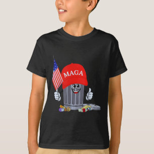 Camiseta Personaje de dibujos animados divertido lata de ga
