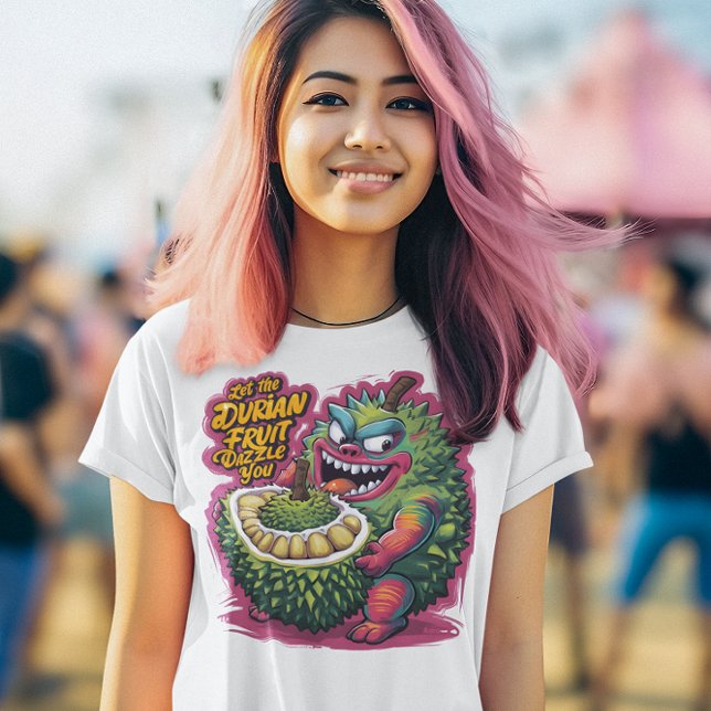 Camiseta Personaje de fruta Personalizado duriana de juguet (Subido por el creador)