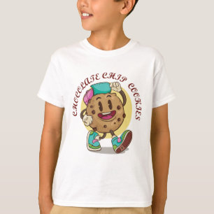 Camiseta Personaje de Galleta con Chips de Chocolate Adorab