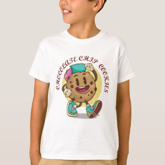 Camiseta Personaje de Galleta con Chips de Chocolate Adorab