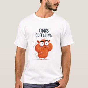 Camiseta Personaje de hámster ansioso divertido Gi