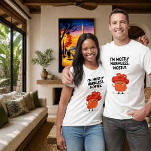 Camiseta Personaje de hongo mayormente inofensivo y diverti