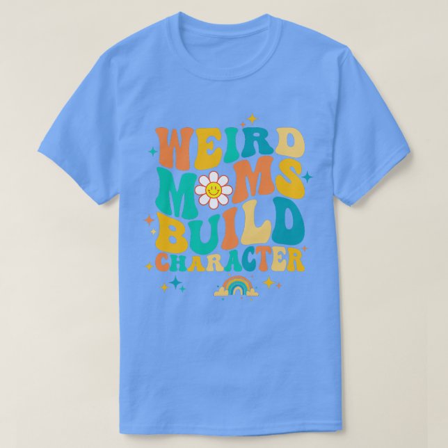 Camiseta Personaje De Moms Extraños (Diseño del anverso)