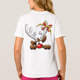 Camiseta Personaje de Navidades divertidos y desconcertados