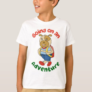 Camiseta Personaje de perro lindo divertido dibujo animado 