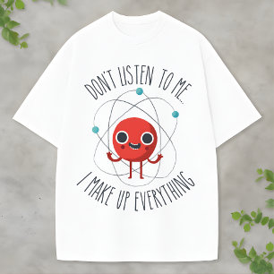 Camiseta Personaje Divertido de Átomo de Ciencia Me Lo Inve