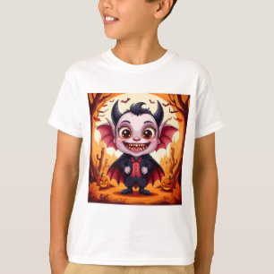 Camiseta Personaje Divertido Para Colección de Halloween