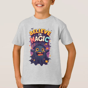 Camiseta Personaje Feliz de Calabaza con Exhibición de Jack