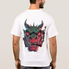 Camiseta Personaje gráfico de fantasía urbana con estilo