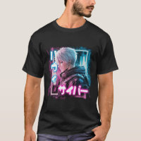 Personaje masculino de anime Cyberpunk de Japón