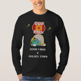 Camiseta Personaje Retro Good Vibes Tierra