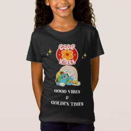 Camiseta Personaje Retro Good Vibes Tierra