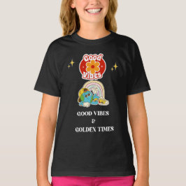 Camiseta Personaje Retro Good Vibes Tierra