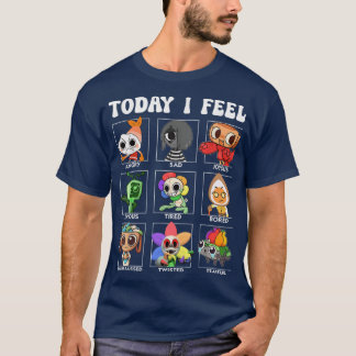 Camiseta Personaje Retro Lindo Juego De Dibujos Animados Vi