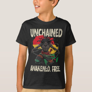 Camiseta Personajes de Anime Manga de Juneteenth, Cultura A