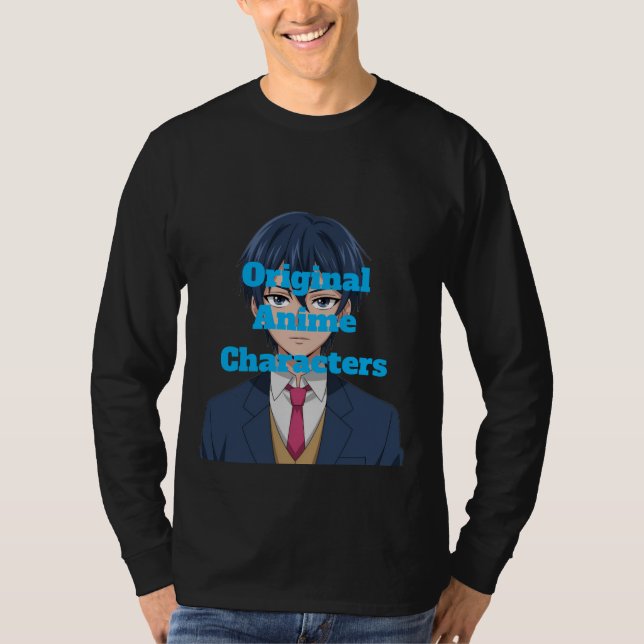 Camiseta Personajes de Anime Originales (Anverso)