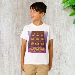 Camiseta Personajes De Aroma De Danza De Donuts