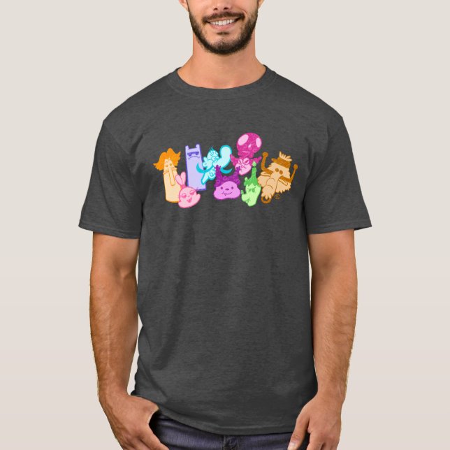 Camiseta Personajes de Chowder divertidos (Anverso)