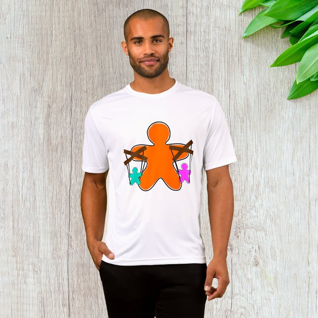 Camiseta Personajes de control del maestro de marionetas Gi (Subido por el creador)