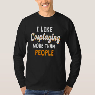 Camiseta Personajes de Cosplay Traje Profesión Trabajo Cos