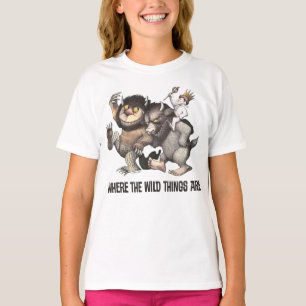 Camiseta Personajes de Donde las Cosas Salvajes Viven