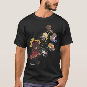 Camiseta personajes de fanart inspirados en limbus company