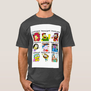 Camiseta Personajes de la gran ciudad verde