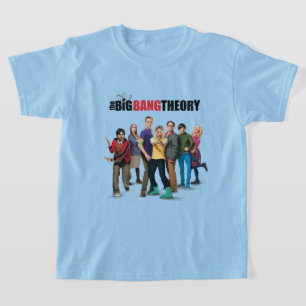 Camiseta Personajes de la Teoría del Big Bang